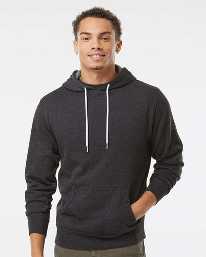 Independent Trading Co. Lightweight Hooded Sweatshirt AFX90UN #colormdl_Charcoal Heather