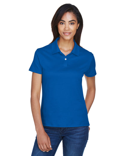 Devon & Jones Ladies' Pima-Tech™ Jet Piqué Polo DG200W #color_FRENCH BLUE