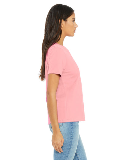 BELLA + CANVAS Ladies' Relaxed Jersey Short-Sleeve T-Shirt B6400 #color_PINK