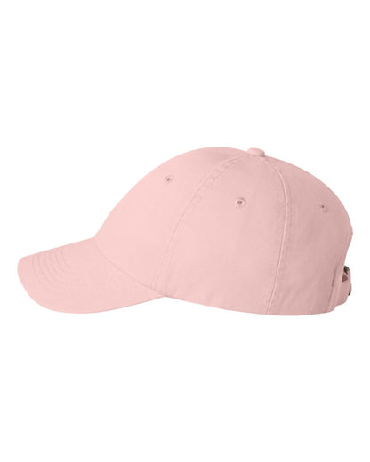 Valucap Small Fit Bio-Washed Dad Hat VC300Y #color_Pink