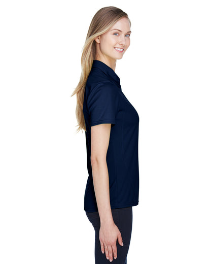 North End Ladies' Recycled Polyester Performance Piqué Polo 78632 #color_NIGHT