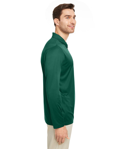 Team 365 Men's Zone Performance Long Sleeve Polo TT51L #color_SPORT FOREST