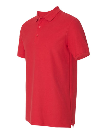 Gildan Premium Cotton® Double Piqué Polo 82800 #color_Red