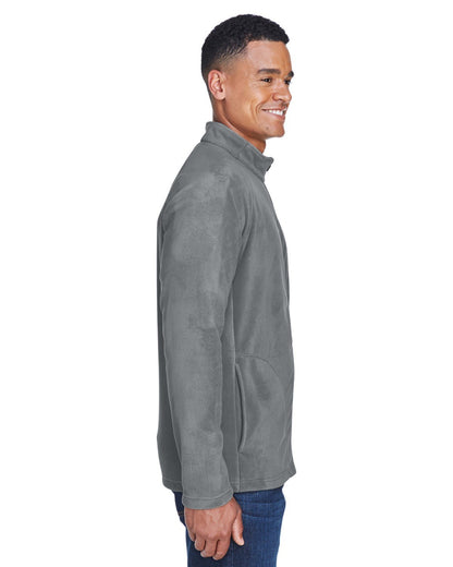 Team 365 Men's Campus Microfleece Jacket TT90 #color_SPORT GRAPHITE