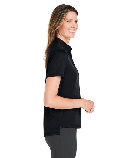 North End Ladies' Revive coolcore® Polo NE110W #color_BLACK