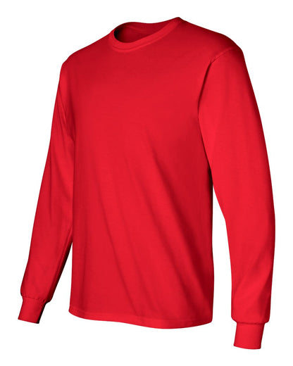 Gildan Ultra Cotton® Long Sleeve T-Shirt 2400 #color_Red