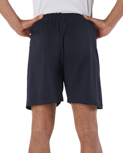 Champion Adult Cotton Gym Short 8187 #color_NAVY