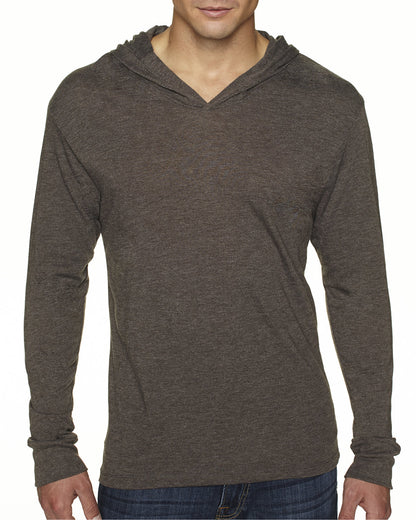 Next Level Apparel Adult Triblend Long-Sleeve Hoody N6021 #color_MACCHIATO