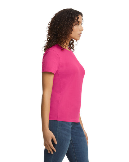 Gildan Ladies' Softstyle Midweight Ladies' T-Shirt G650L #color_HELICONIA