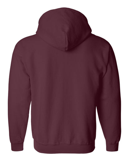 Gildan Heavy Blend™ Full-Zip Hooded Sweatshirt 18600 #color_Maroon