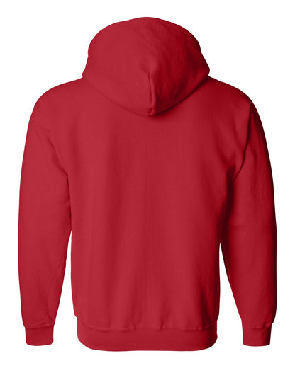 Gildan Heavy Blend™ Full-Zip Hooded Sweatshirt 18600 #color_Red