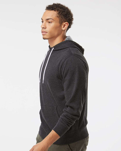 Independent Trading Co. Lightweight Hooded Sweatshirt AFX90UN #colormdl_Charcoal Heather