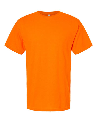 M&O Gold Soft Touch T-Shirt 4800 #color_Safety Orange