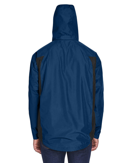 Team 365 Men's Dominator Waterproof Jacket TT86 #color_SPORT DARK NAVY