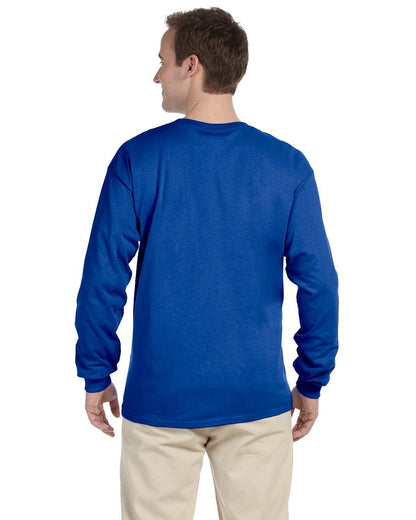 Gildan Adult Ultra Cotton® Long-Sleeve T-Shirt G240 #color_ROYAL