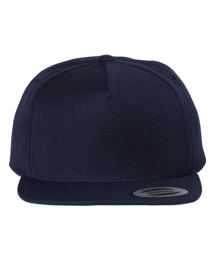 YP Classics Premium Five-Panel Snapback Cap 5089M #color_Navy