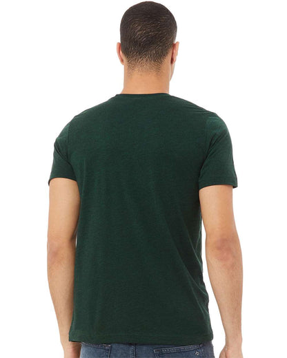 BELLA + CANVAS Triblend Tee 3413 #colormdl_Emerald Triblend