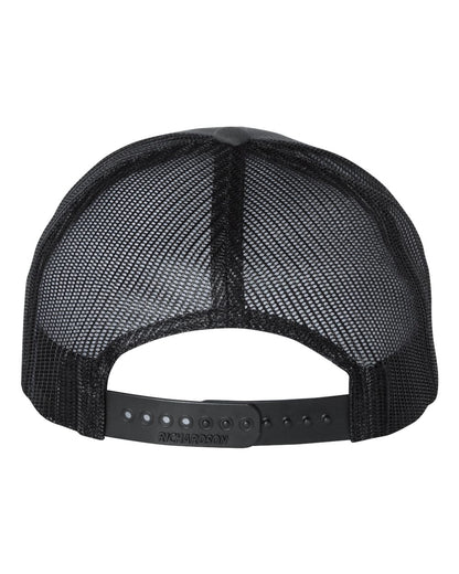 Richardson Low Pro Trucker Cap 115 #color_Charcoal/ Black