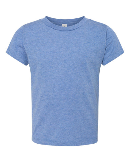 BELLA + CANVAS Toddler Triblend Tee 3413T #color_Blue Triblend