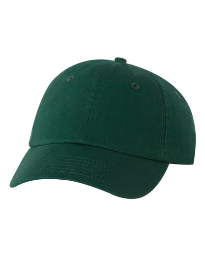 Valucap Adult Bio-Washed Classic Dad Hat VC300A #color_Forest Green