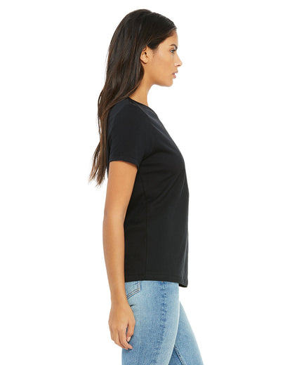BELLA + CANVAS Ladies' Relaxed Jersey Short-Sleeve T-Shirt B6400 #color_VINTAGE BLACK
