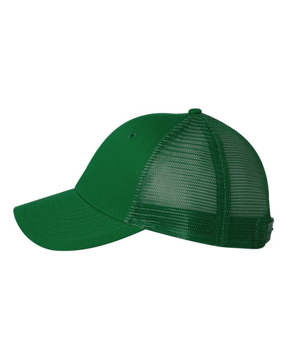 Valucap Mesh-Back Twill Trucker Cap VC400 #color_Kelly