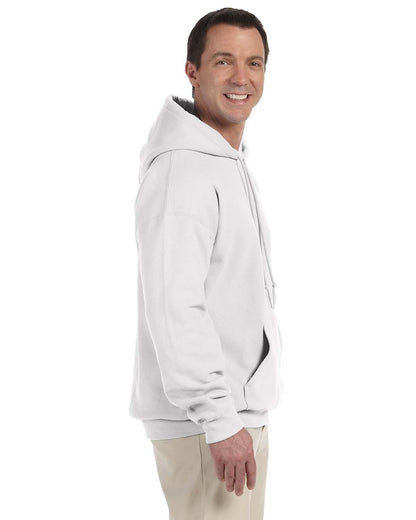 Gildan Adult DryBlend® Hooded Sweatshirt G125 #color_WHITE