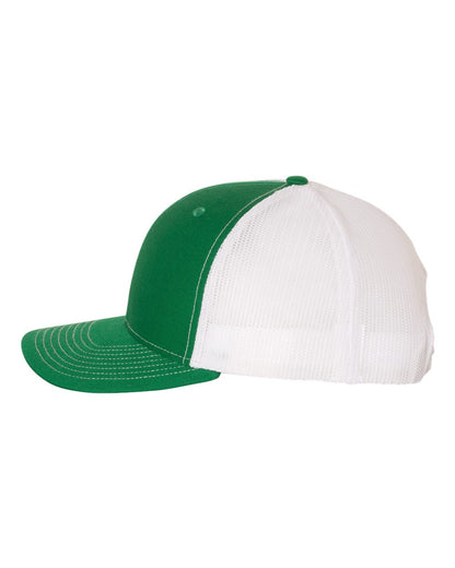 Richardson Snapback Trucker Cap 112 #color_Kelly/ White