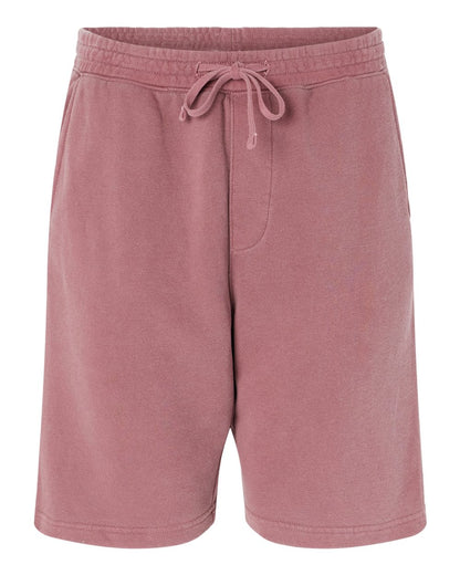 Independent Trading Co. Pigment-Dyed Fleece Shorts PRM50STPD #color_Pigment Maroon