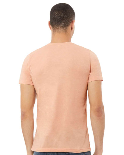 BELLA + CANVAS CVC Jersey Tee 3001CVC #colormdl_Heather Peach