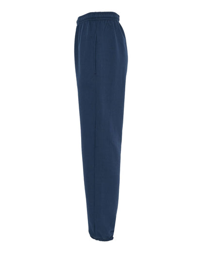 King Fashion Pocketed Sweatpants with Elastic Cuffs KF9012 #color_Navy