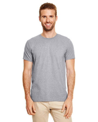 Gildan Adult Softstyle® T-Shirt G640 #color_GRAPHITE HEATHER