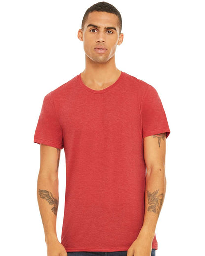 BELLA + CANVAS Triblend Tee 3413 #colormdl_Red Triblend