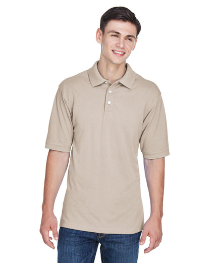 Harriton Men's Easy Blend™ Polo M265 #color_STONE