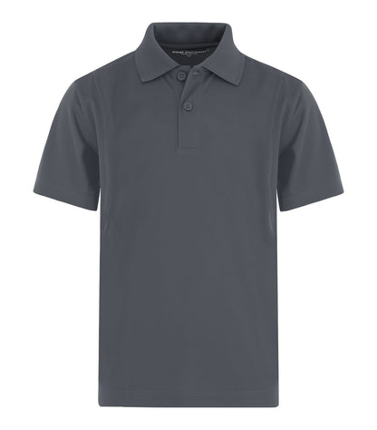 Coal Harbour Snag Resist Yth Polo Y445 #color_Iron Grey