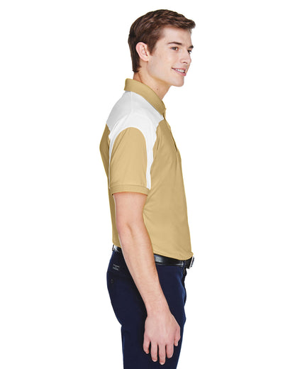 Team 365 Men's Victor Performance Polo TT22 #color_SPORT VEGAS GOLD