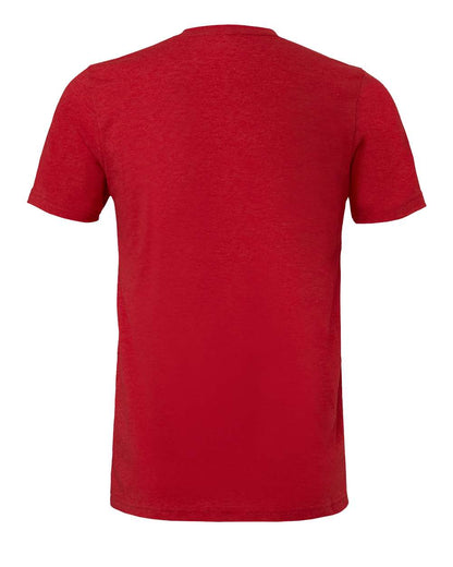 BELLA + CANVAS Triblend Tee 3413 #color_Solid Red Triblend