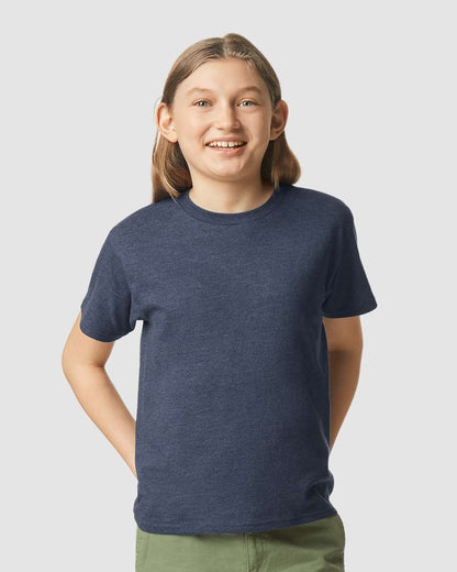 Gildan Softstyle® Youth CVC T-Shirt 67000B #colormdl_Navy Mist