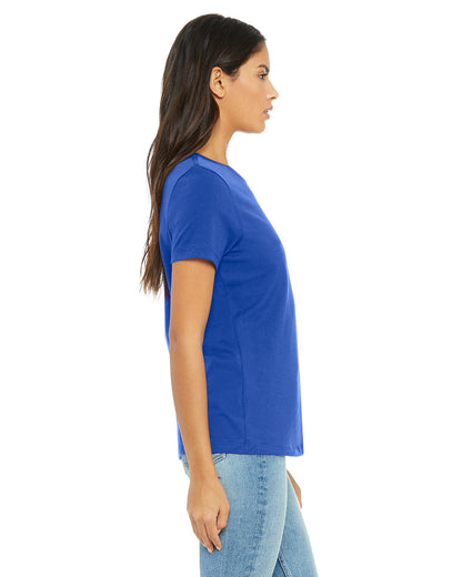 BELLA + CANVAS Ladies' Relaxed Jersey Short-Sleeve T-Shirt B6400 #color_TRUE ROYAL