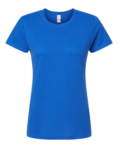 M&O Women's Gold Soft Touch T-Shirt 4810 #color_Royal