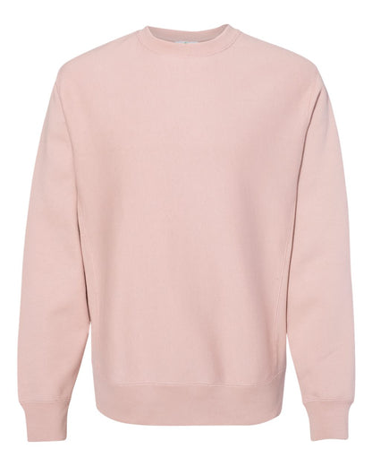 Independent Trading Co. Legend - Premium Heavyweight Cross-Grain Crewneck Sweatshirt IND5000C #color_Dusty Pink