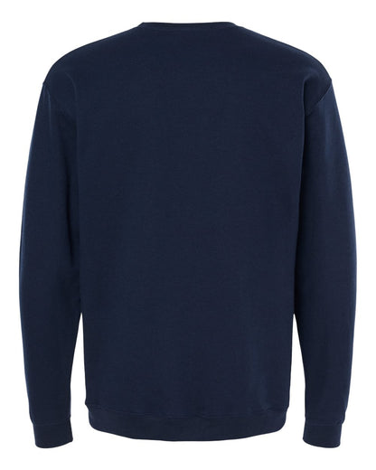 M&O Unisex Crewneck Fleece 3340 #color_Navy