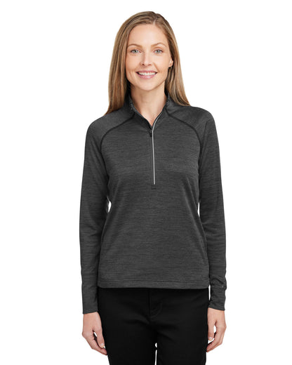 Spyder Ladies' Mission Half-Zip S17998 #color_BLACK JASPE