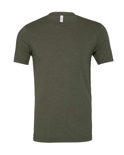 BELLA + CANVAS Triblend Tee 3413 #color_Military Green Triblend