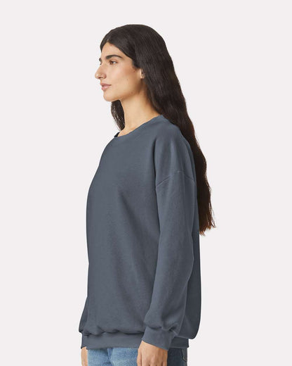 American Apparel ReFlex Fleece Crewneck Sweatshirt RF496 #colormdl_Asphalt