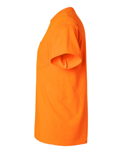 Gildan Ultra Cotton® Pocket T-Shirt 2300 #color_Safety Orange