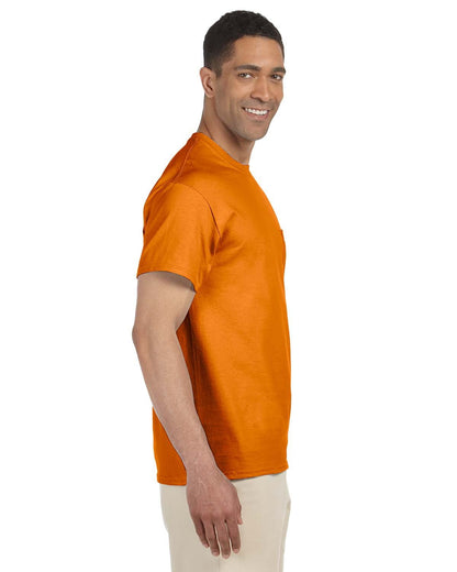 Gildan Adult Ultra Cotton®Pocket T-Shirt G230 #color_S ORANGE