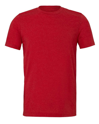 BELLA + CANVAS Triblend Tee 3413 #color_Solid Red Triblend