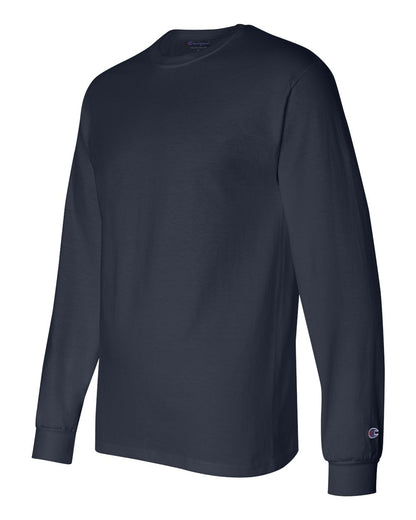 Champion Long Sleeve T-Shirt CC8C #color_Navy