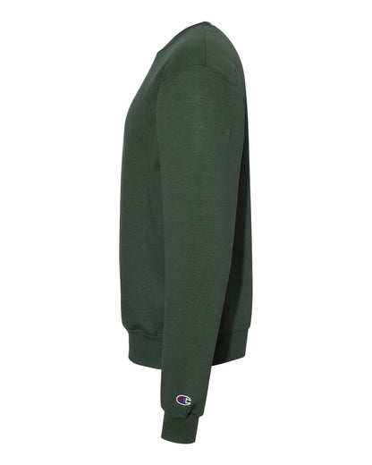 Champion Powerblend® Crewneck Sweatshirt S600 #color_Dark Green